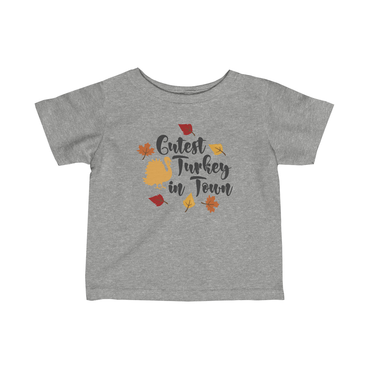 La dinde la plus mignonne de la ville - T-shirt unisexe pour tout-petits 