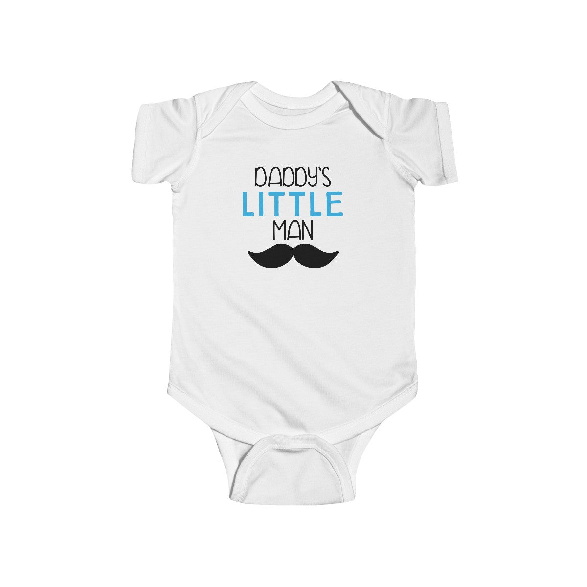 Daddy's Little Man (Babies Onesie)