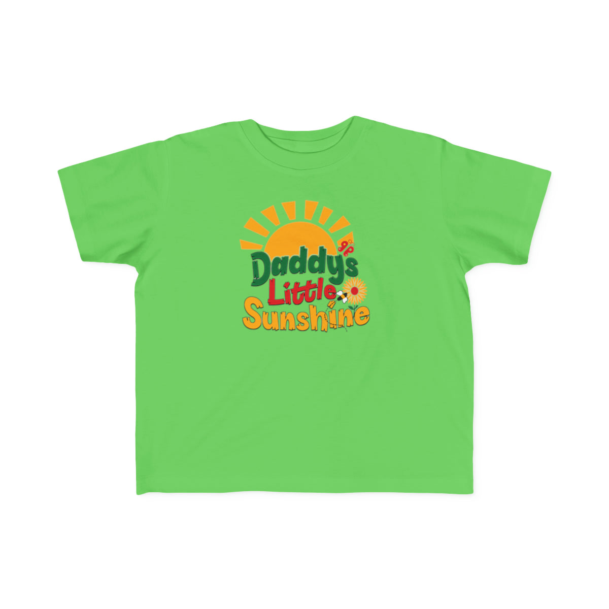 Camiseta para niños pequeños El pequeño sol de papá