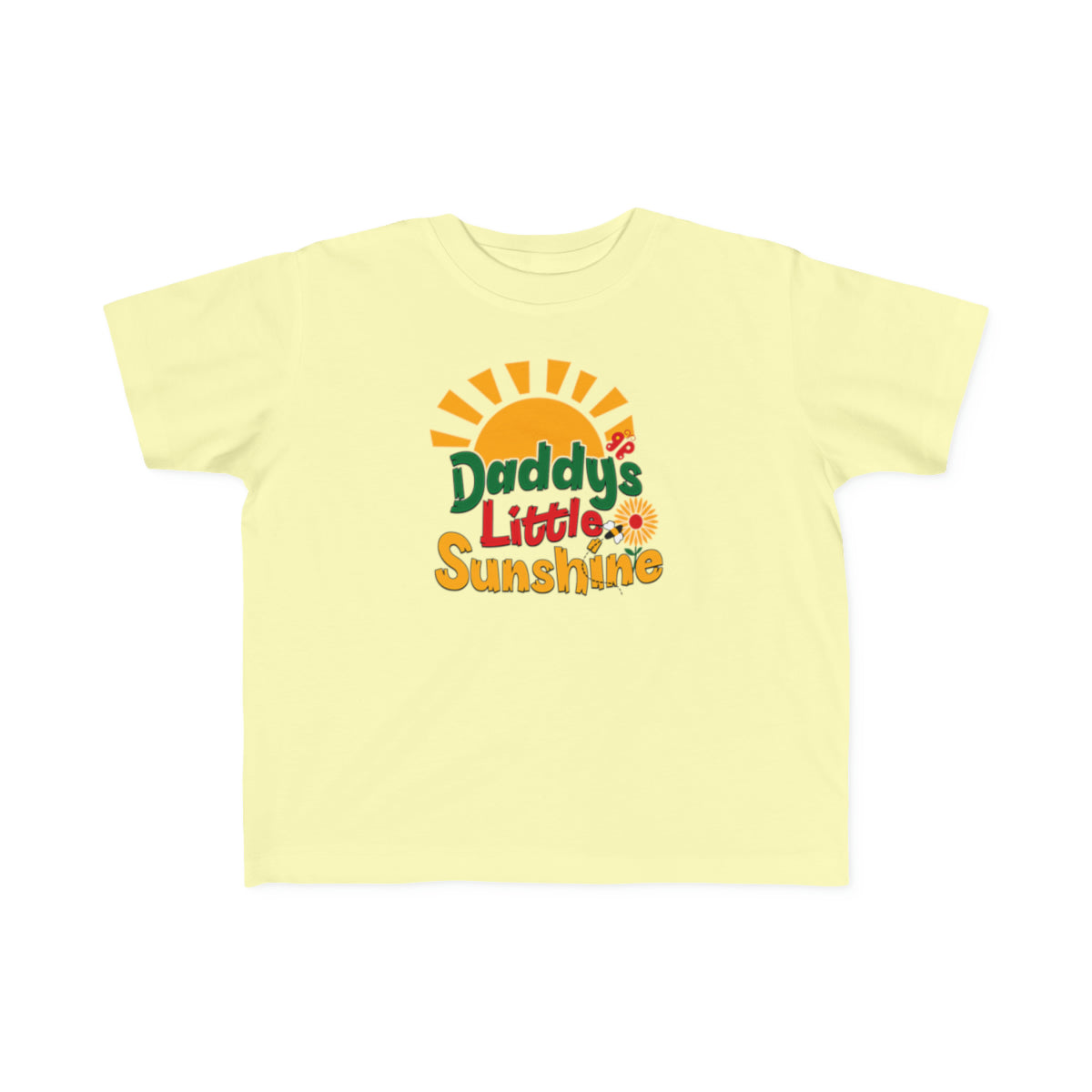 Camiseta para niños pequeños El pequeño sol de papá