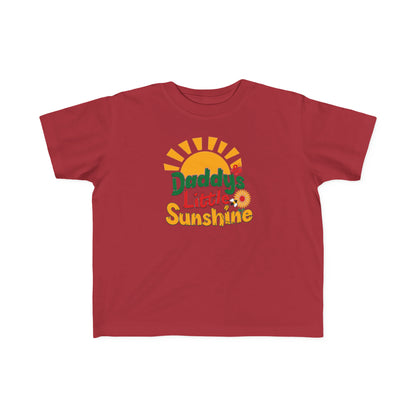 Camiseta para niños pequeños El pequeño sol de papá