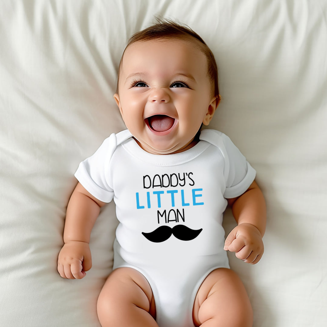 Daddy's Little Man (Babies Onesie)