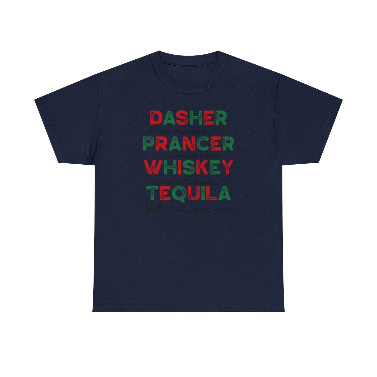 Dasher, bailarina de whisky (camiseta unisex para adultos)