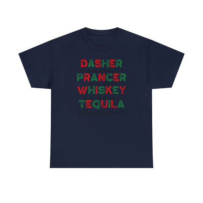 Dasher, bailarina de whisky (camiseta unisex para adultos)