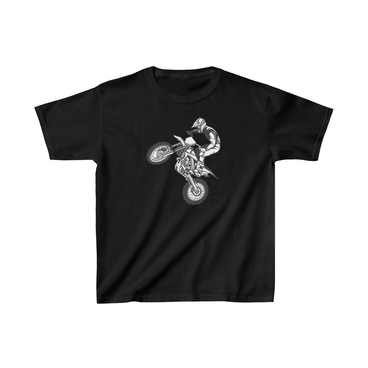 Dirt Bike Wheelie (Kids Unisex T Shirt)