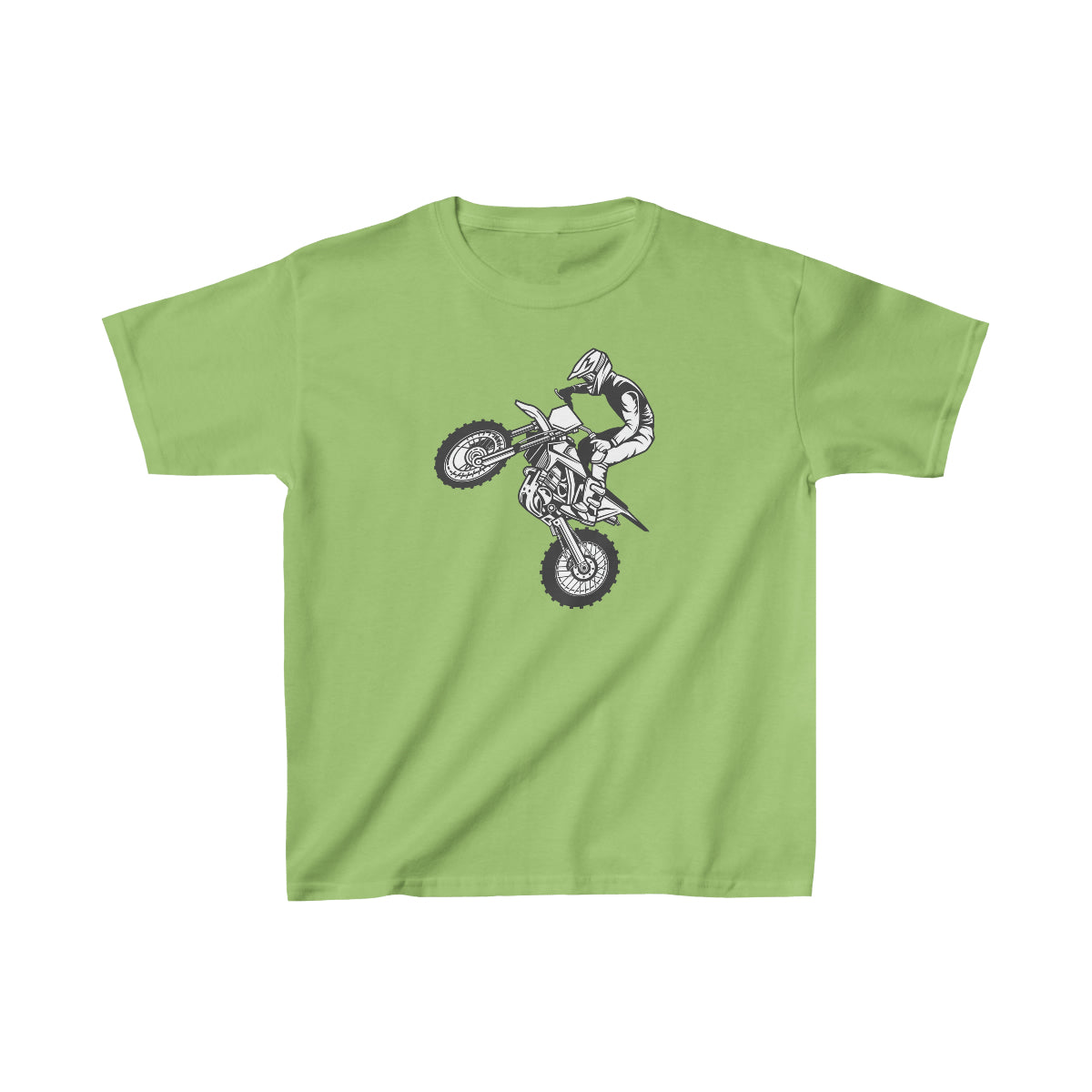 Dirt Bike Wheelie (Kids Unisex T Shirt)