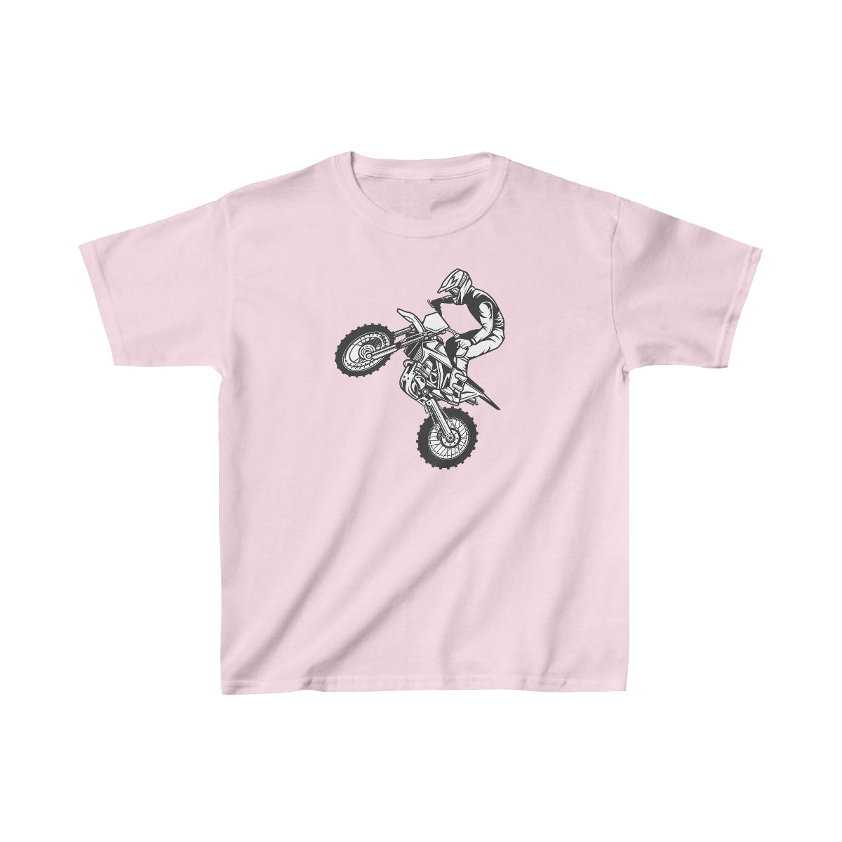 Dirt Bike Wheelie (Kids Unisex T Shirt)