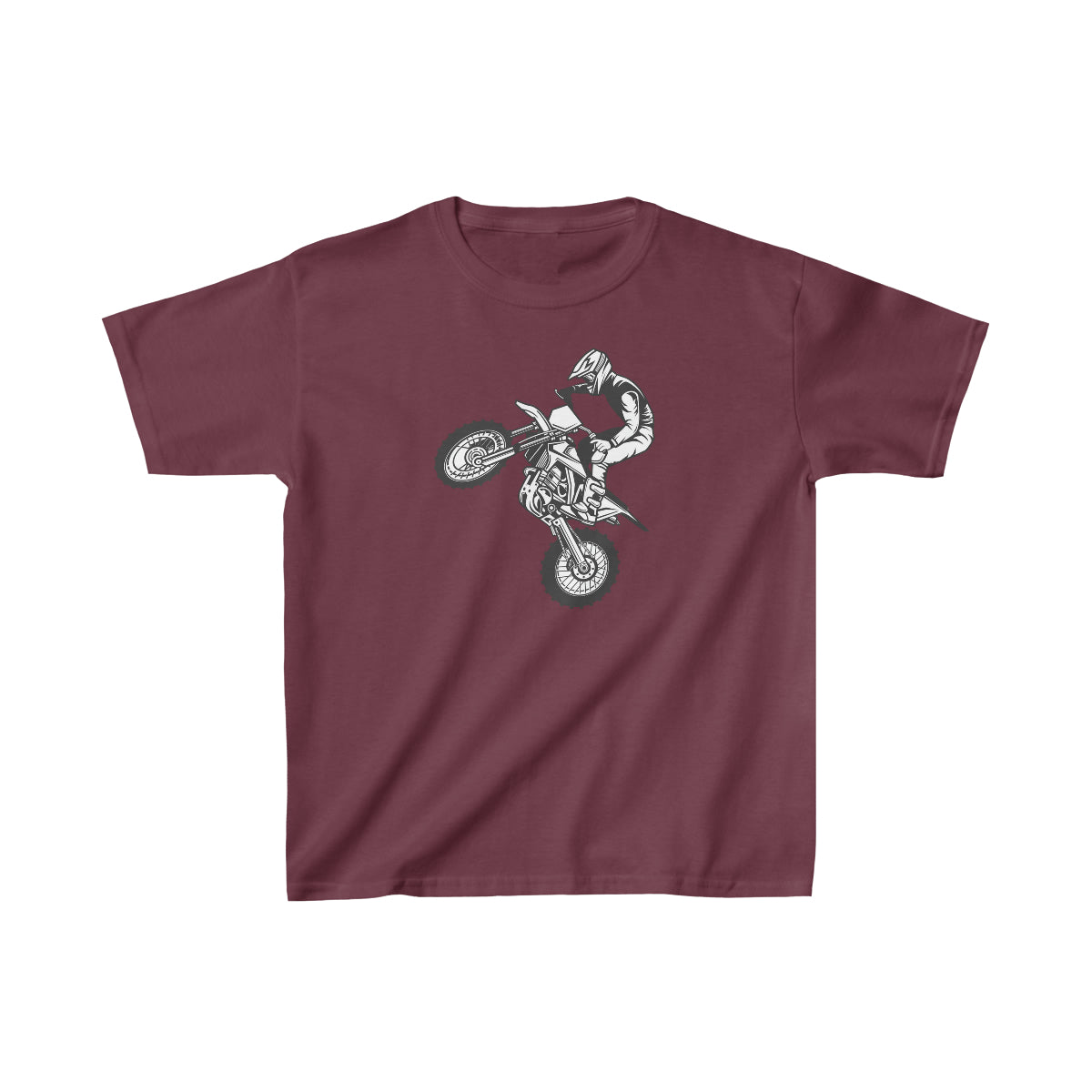 Dirt Bike Wheelie (Kids Unisex T Shirt)