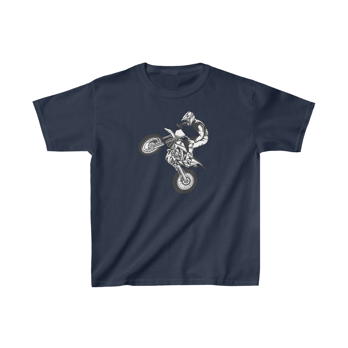 Dirt Bike Wheelie (Kids Unisex T Shirt)