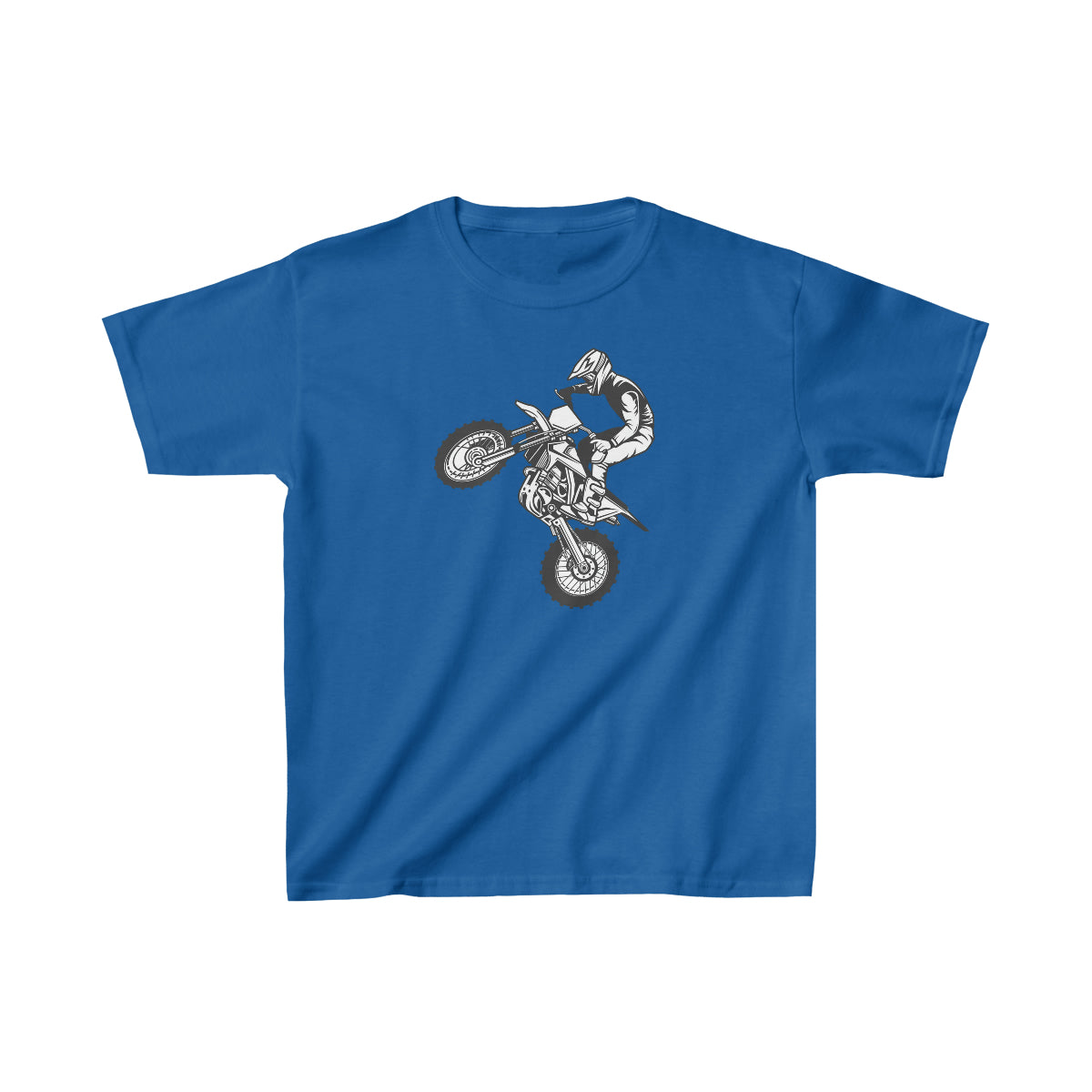 Dirt Bike Wheelie (Kids Unisex T Shirt)