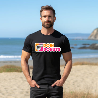 Camiseta unisex para hombre Doin Donuts