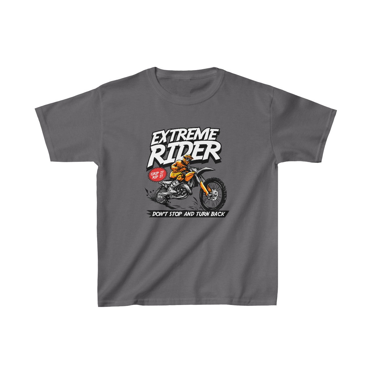 Camiseta unisex para niños Extreme Rider