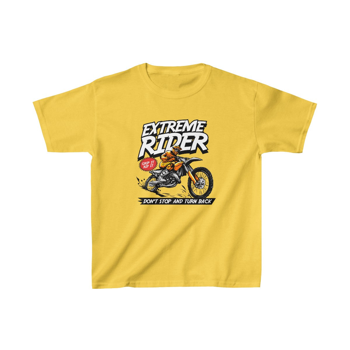 Camiseta unisex para niños Extreme Rider