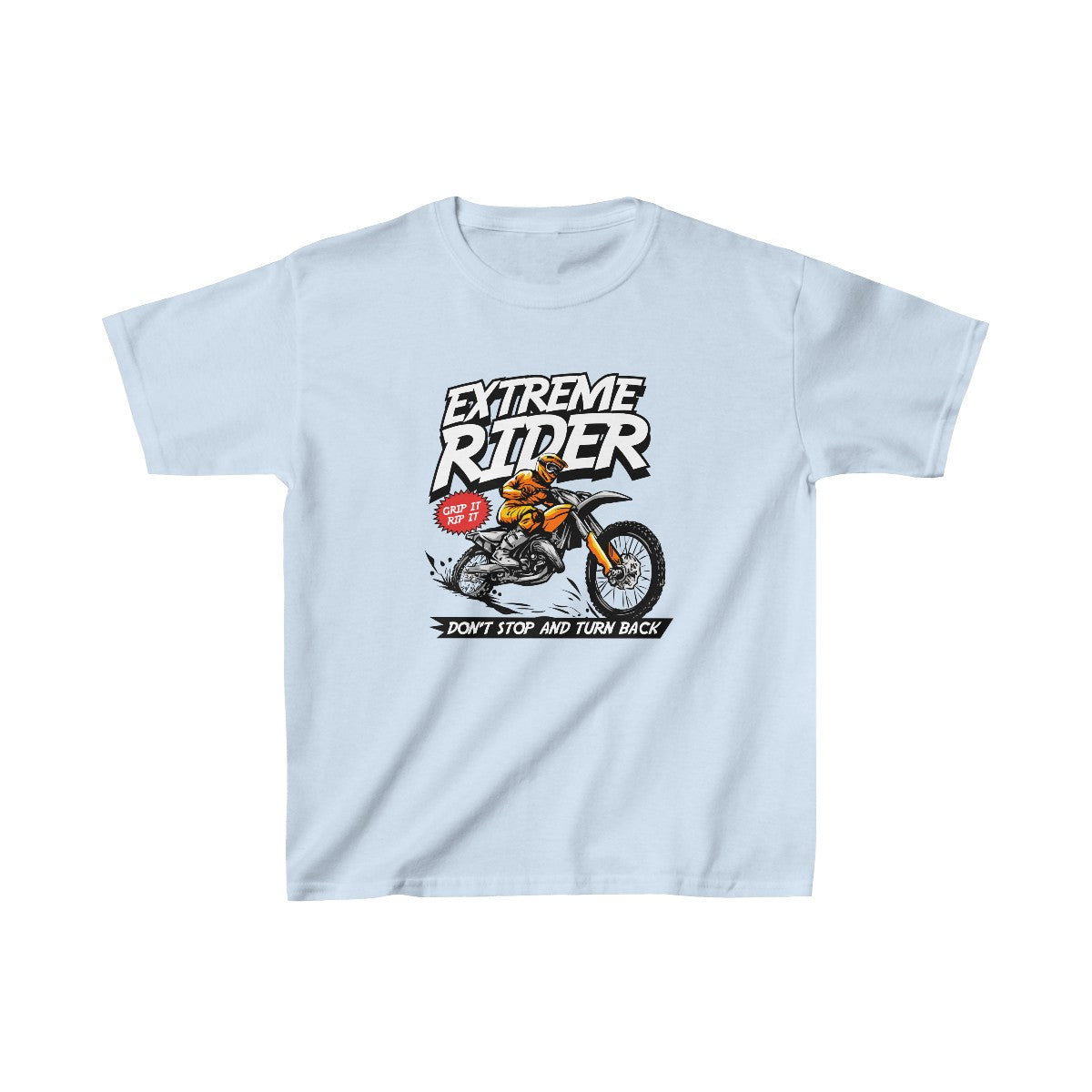 Camiseta unisex para niños Extreme Rider