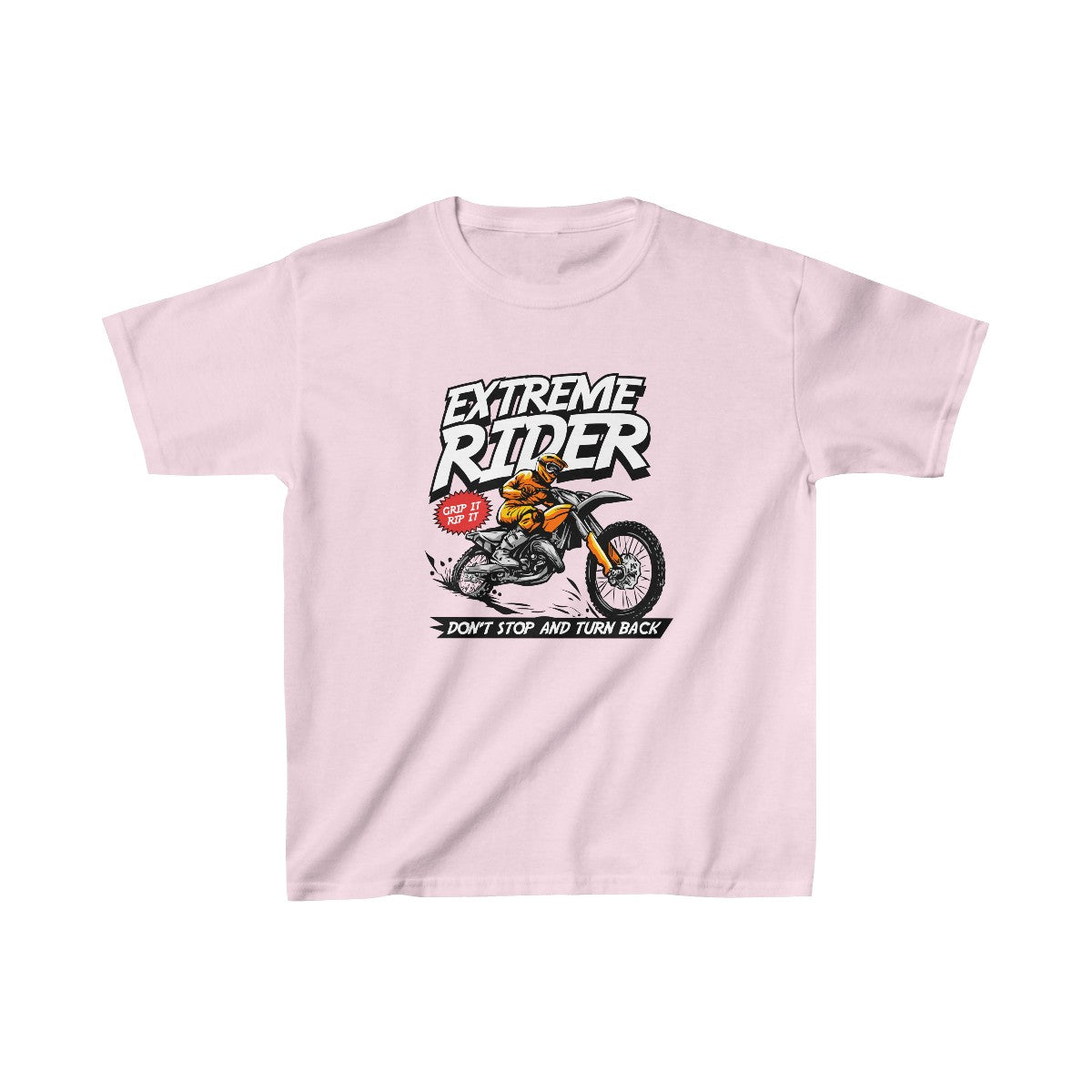 Camiseta unisex para niños Extreme Rider