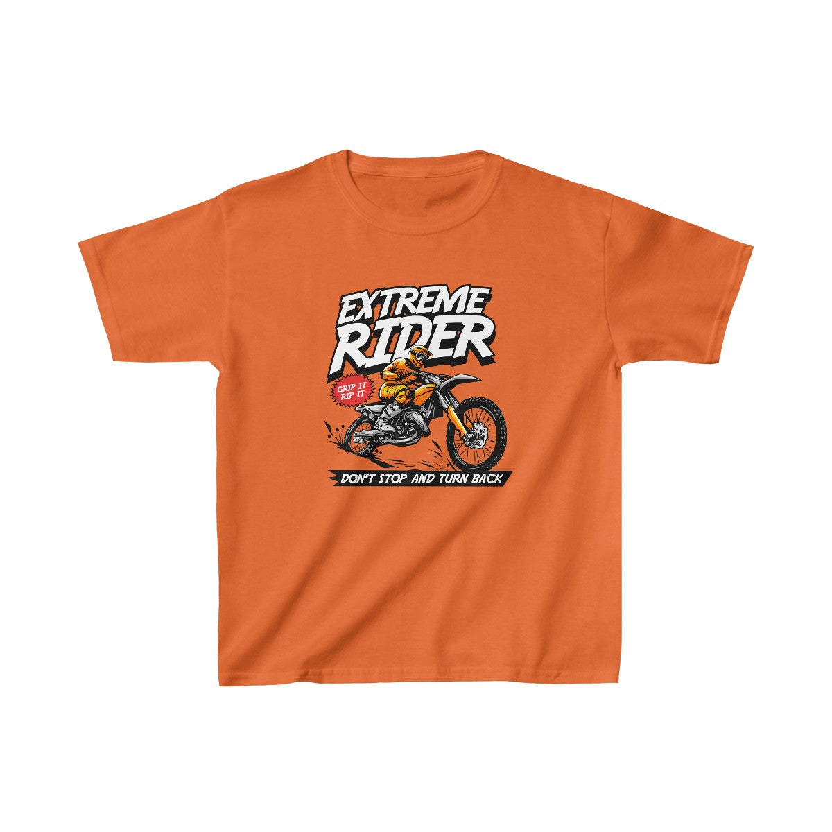 Camiseta unisex para niños Extreme Rider