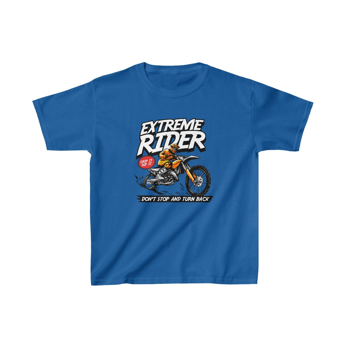 Camiseta unisex para niños Extreme Rider