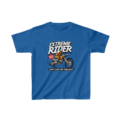 Camiseta unisex para niños Extreme Rider