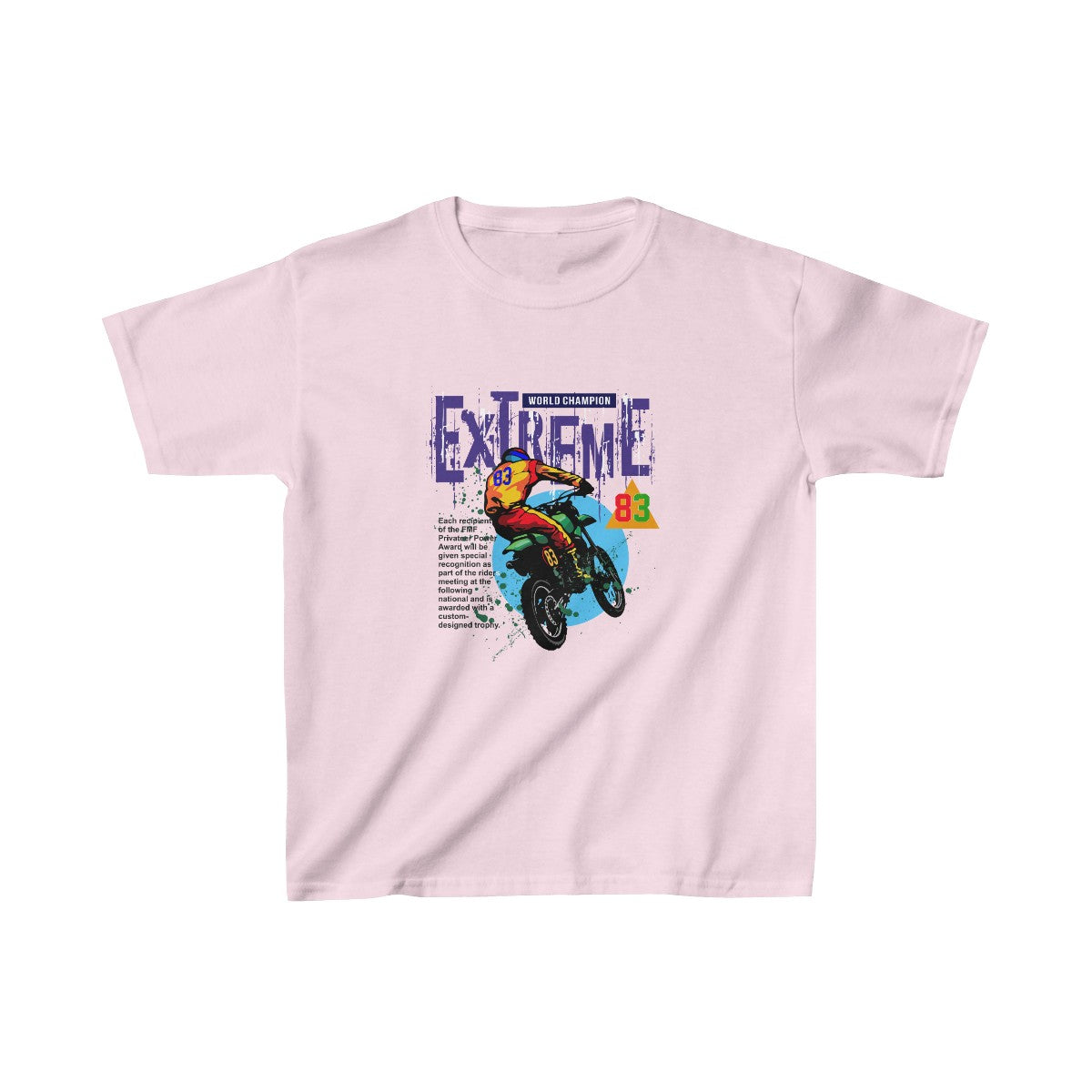 Camiseta de campeón del mundo extremo (para niños)