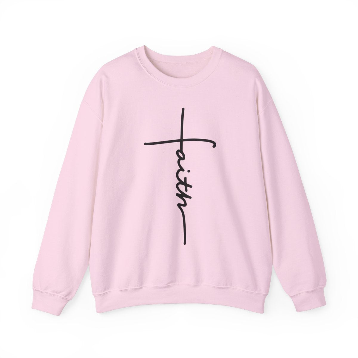 Faith Cross (Adult Unisex Sweatshirt)