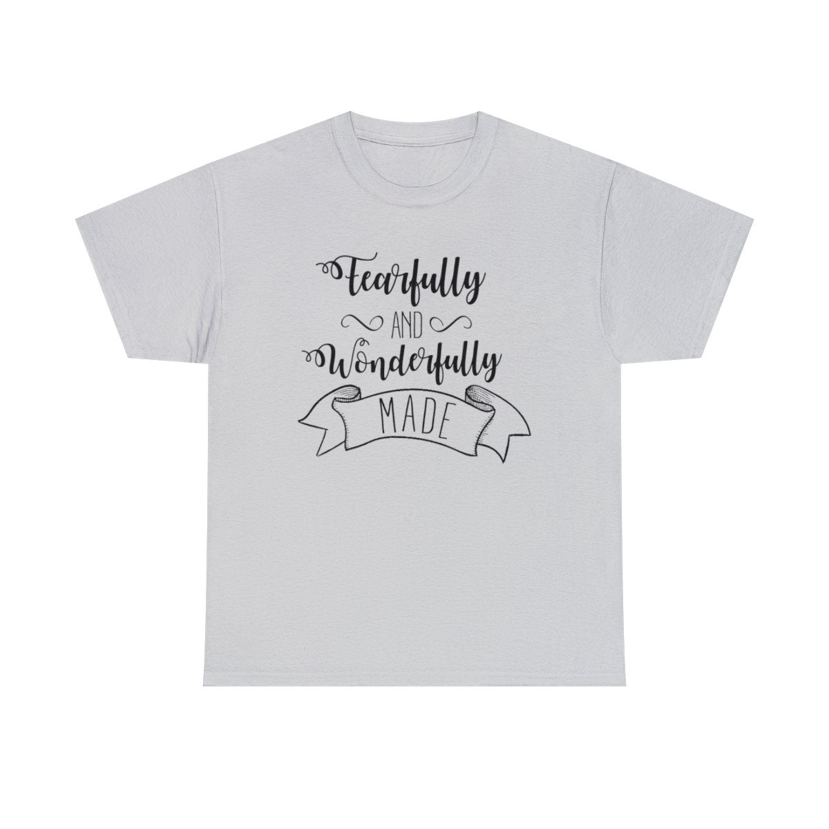 Fait avec crainte et merveille (T-shirt unisexe adulte)