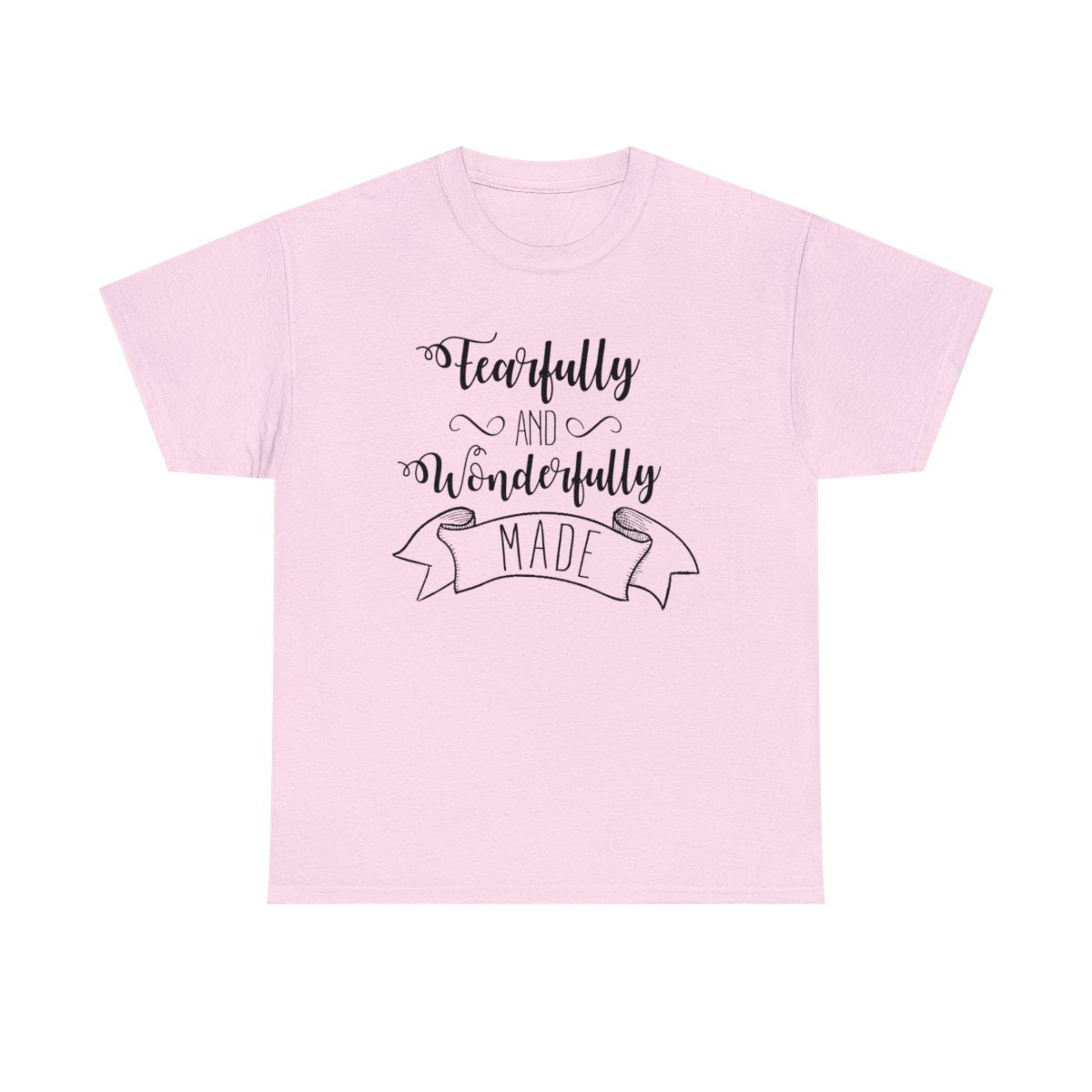 Fait avec crainte et merveille (T-shirt unisexe adulte)