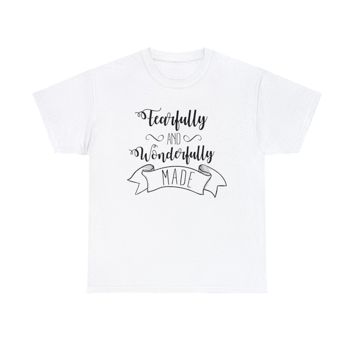 Fait avec crainte et merveille (T-shirt unisexe adulte)