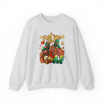 Sweat-shirt unisexe adulte Festive AF