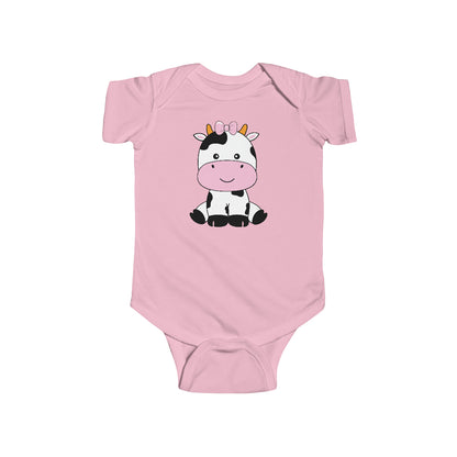 Cute Baby Girl Cow Onesie