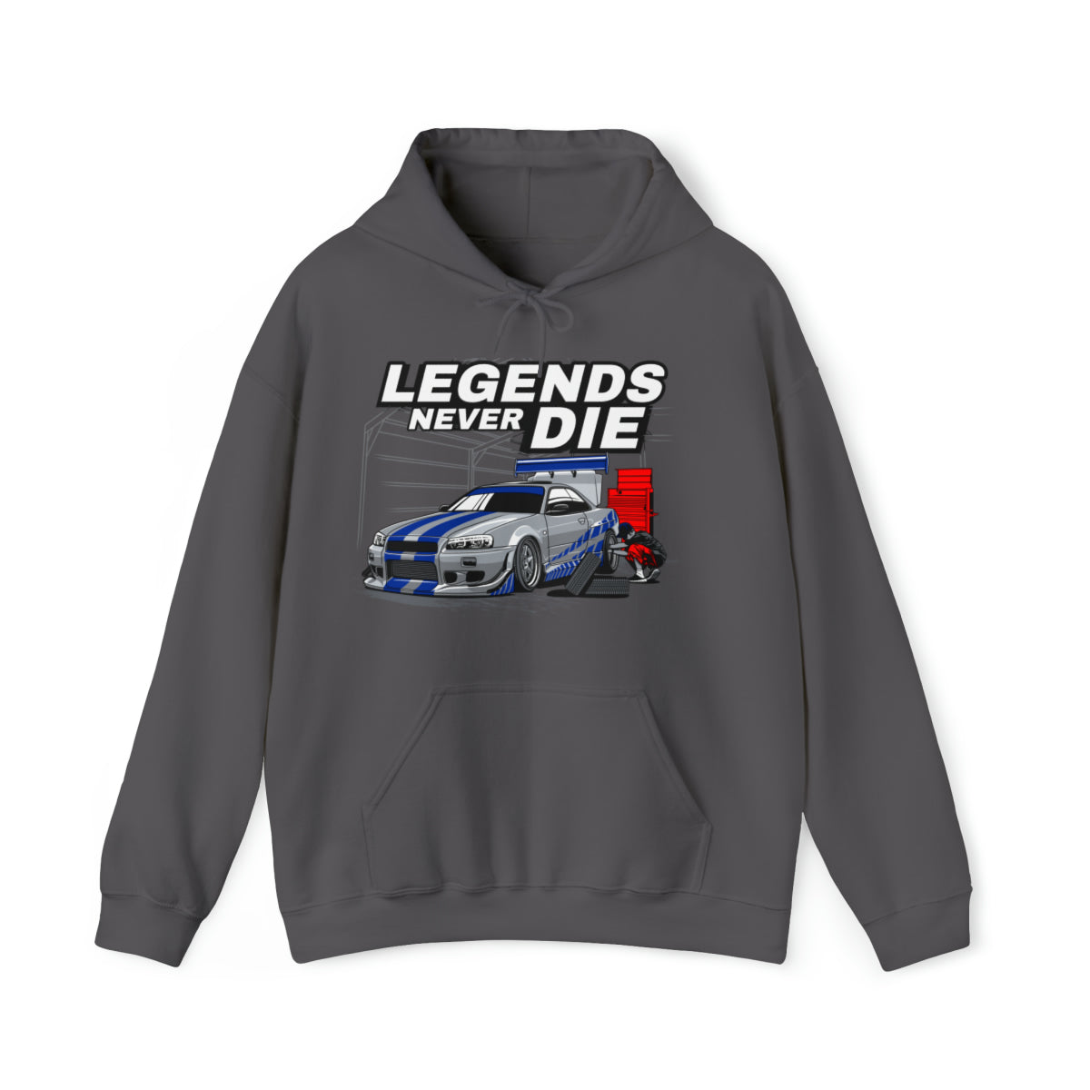 Legends Never Die GTR Unisex Hoodies-Kids - Shirt Source LLC