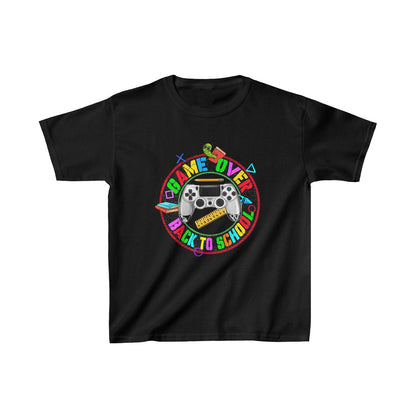 Game Over Back To School (Kids Unisex T-Shirt)