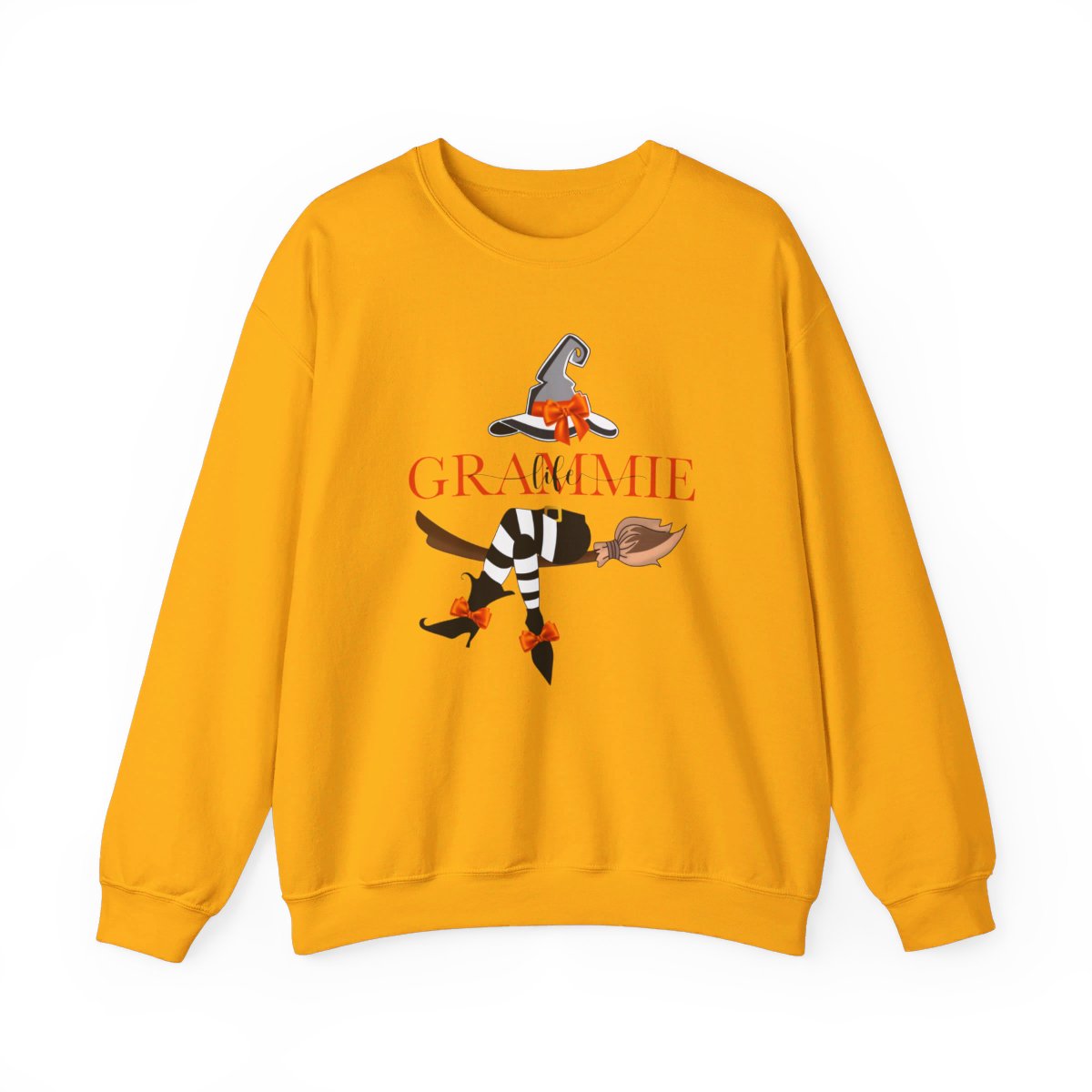 Grammie Witch On A Broomstick (Women's Sweatshirt)