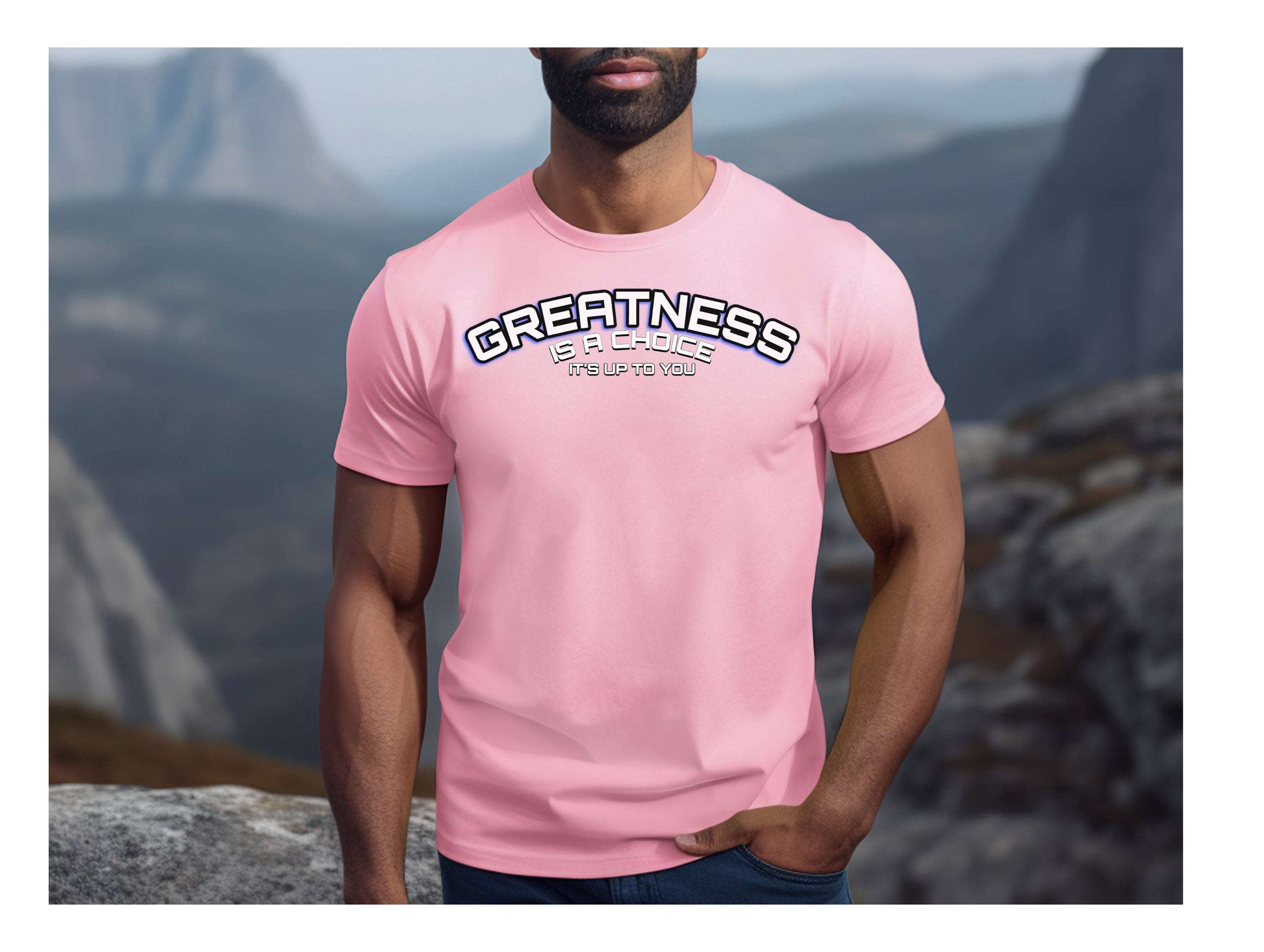 Greatness is a Choice (Adult Unisex T-Shirt)