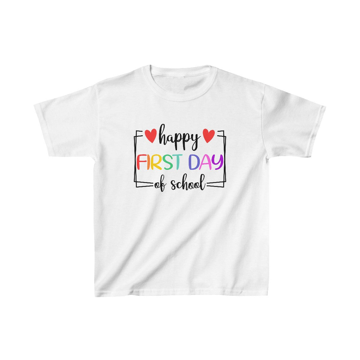 Happy 1st Day of School (Kids T-Shirt)