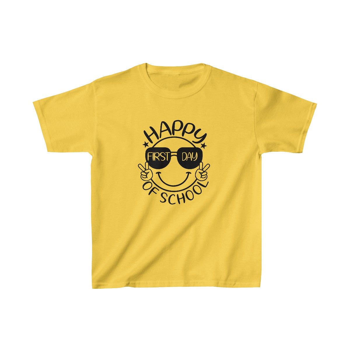 Feliz primer día de clases (Camiseta unisex para niños)