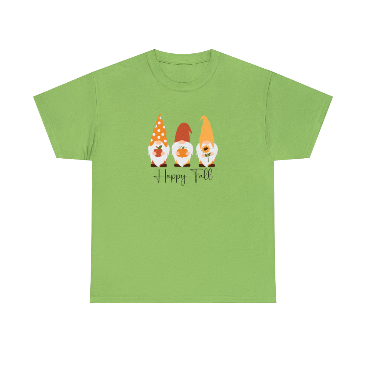 Gnomos felices del otoño (camiseta unisex para adultos) 