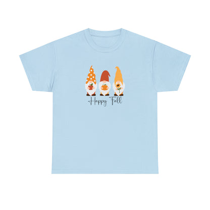 Gnomos felices del otoño (camiseta unisex para adultos) 