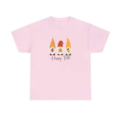 Gnomos felices del otoño (camiseta unisex para adultos) 