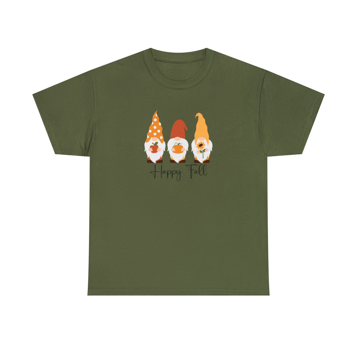 Gnomos felices del otoño (camiseta unisex para adultos) 