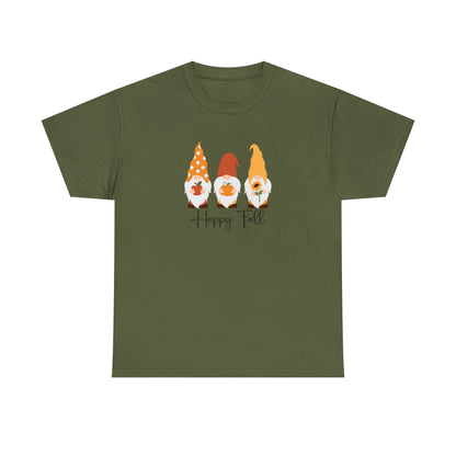 Gnomos felices del otoño (camiseta unisex para adultos) 