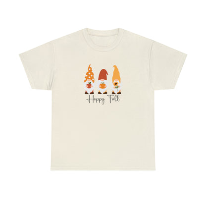 Gnomos felices del otoño (camiseta unisex para adultos) 