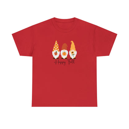 Gnomos felices del otoño (camiseta unisex para adultos) 