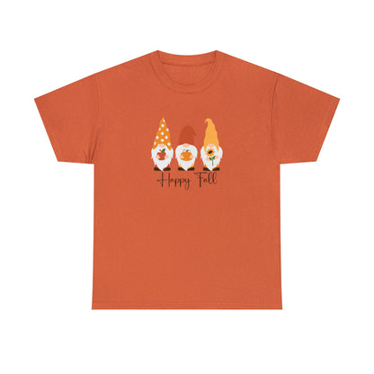 Happy Fall Gnomes (Adult Unisex T-Shirt)