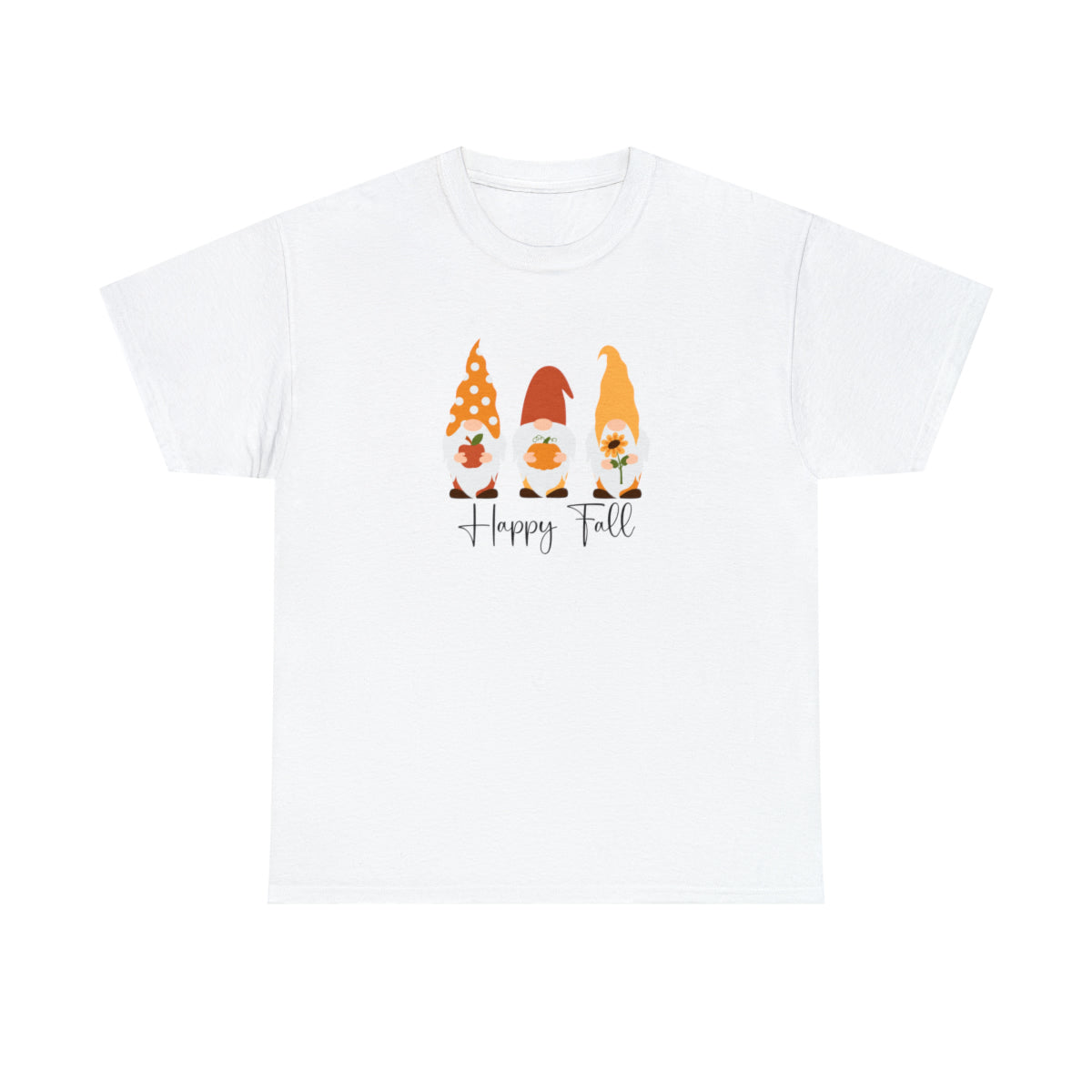 Happy Fall Gnomes (Adult Unisex T-Shirt)