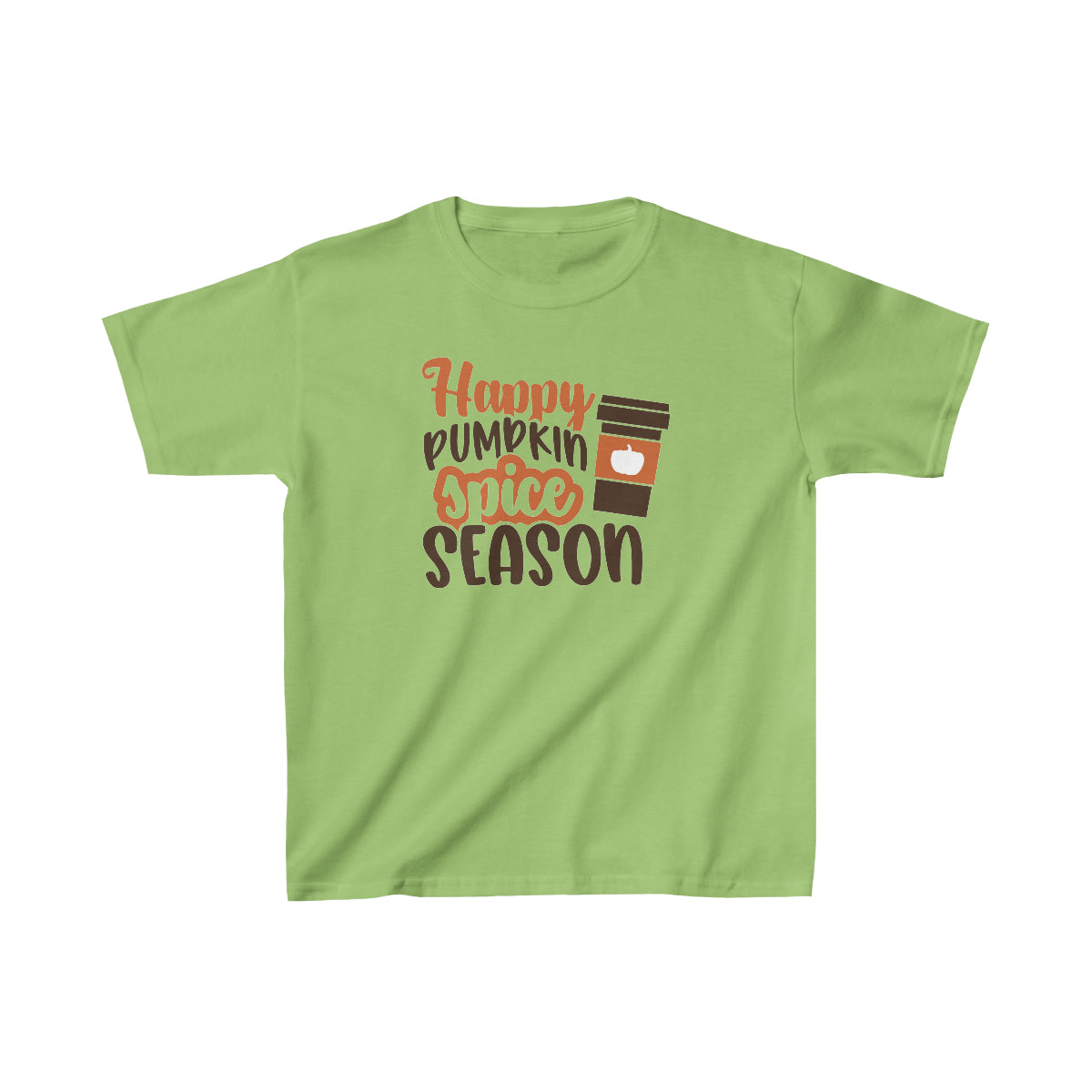 Camiseta unisex con texto "Happy Pumpkin Spice Season"