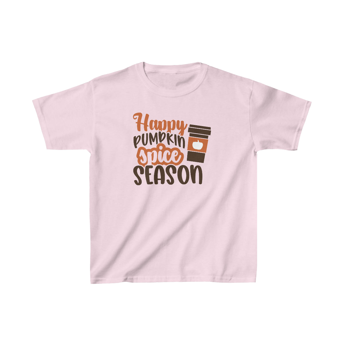 Camiseta unisex con texto "Happy Pumpkin Spice Season"