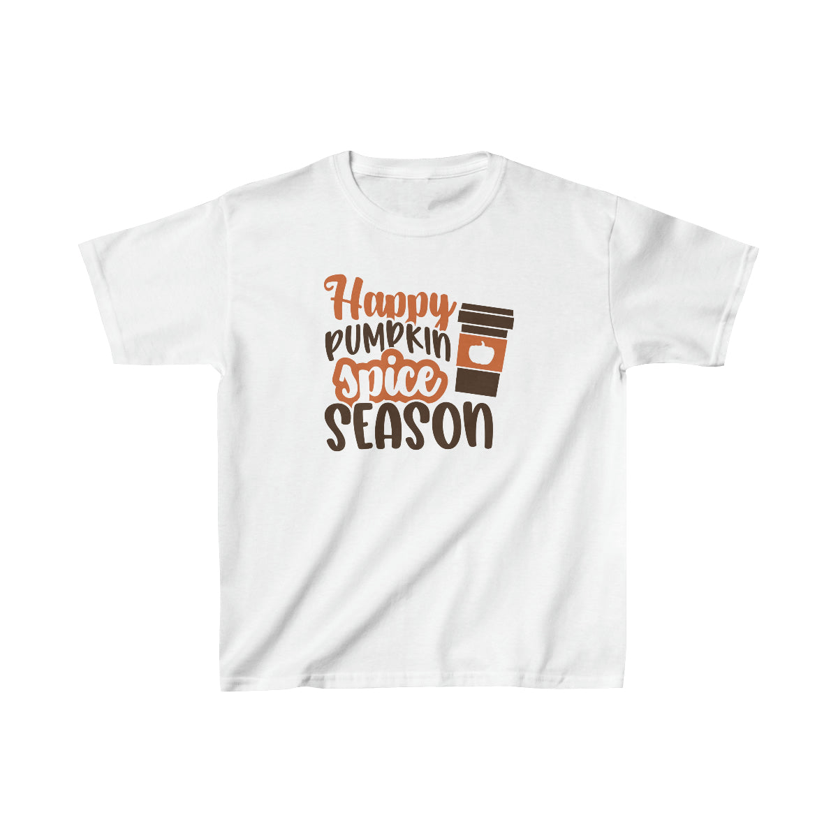 Camiseta unisex con texto "Happy Pumpkin Spice Season"