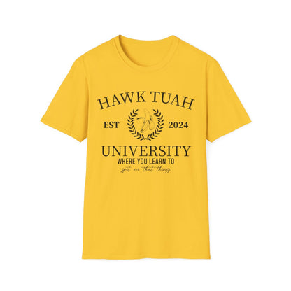 Camiseta de mujer de la Universidad Hawk Tuah