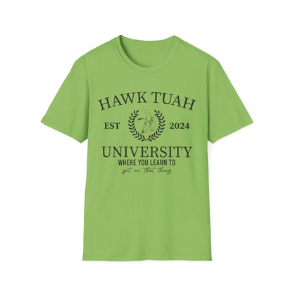 Camiseta de mujer de la Universidad Hawk Tuah