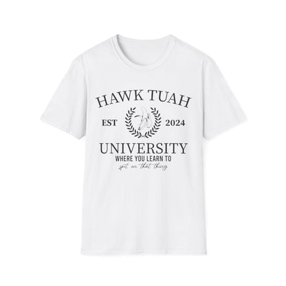 Camiseta de mujer de la Universidad Hawk Tuah